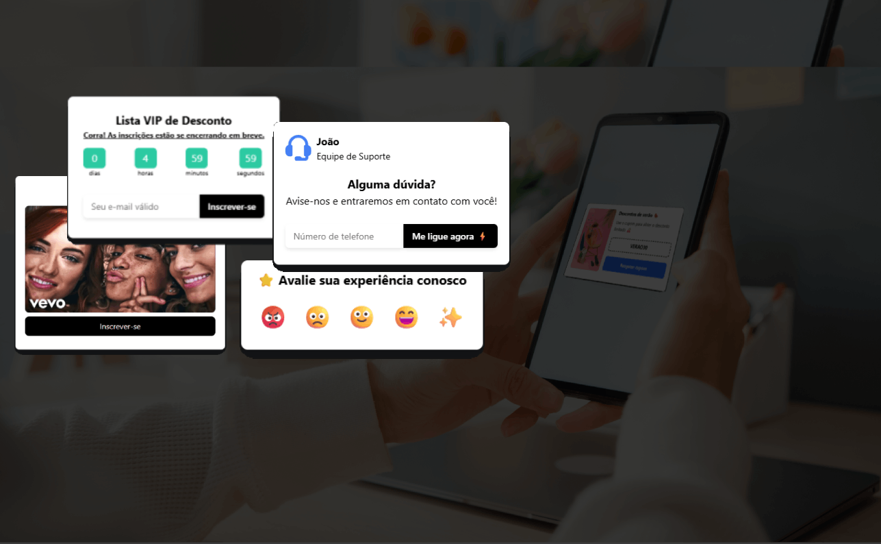 Widgets de Prova Social